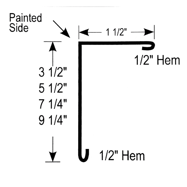 Post Trims 10' diagram